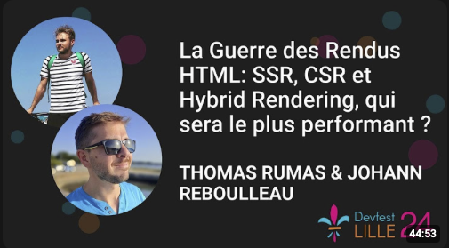 La Guerre des Rendus HTML: SSR, CSR et Hybrid Rendering, qui sera le plus performant ?